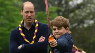 Prince William and Prince George