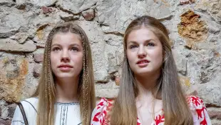 Princess Leonor and Princess Sofia