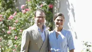 Princess Victoria and Prince Daniel at Solliden Castle
