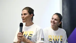 Princess Victoria and Princess Estelle