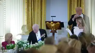 Queen Camilla, King Charles, Donald Trump and Melania Trump