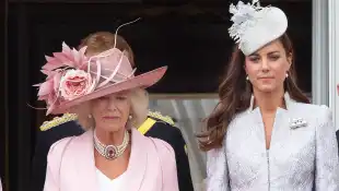 Queen Camilla and Princess Kate