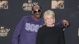 Snoop Dogg and Martha Stewart at the MTV Movie Awards 2017
