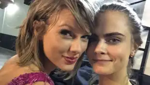 Taylor Swift and Cara Delevingne