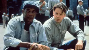 Morgan Freeman y Tim Robbins en 'The Shawshank Redemption'