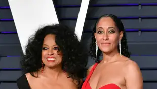 Tracee Ellis Ross and Diana Ross