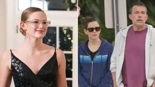 Violet Affleck, Jennifer Garner, Ben Affleck