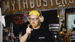 Adam Savage in 'Mythbusters'