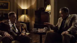 Al Pacino and Robert De Niro in "The Irishman"