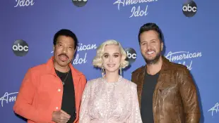 Lionel Richie, Katy Perry and Luke Bryan