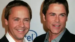 Chad Lowe and Rob Lowe at the 11th Hollywood Legacy Awards, November 1, 2008.