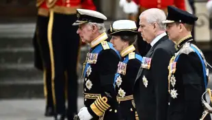 King Charles III, Princess Anne, Prince Andrew, Prince Edward