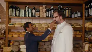 Eric Wareheim and Aziz Ansari
