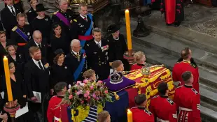 European royals at the Queen's funeral