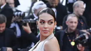 Wow! Georgina Rodriguez Steps Out In Glittery Glam Look At Cannes