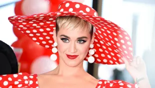Katy Perry attending the Minnie Mouse Hollywood Walk of Fame Star Ceremony in Hollywood California