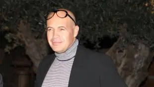 March 12, 2020, Sparta, Greece: Actor BILLY ZANE attends in the dinner at the town of Sparta. Zane is to run in the Olym