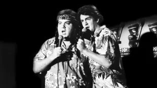 HOME FREE, Dan Schneider, Matthew Perry, Pair O Guys Lost , (aired April 28, 1993), 1993, ABC / Courtesy: Everett Collec