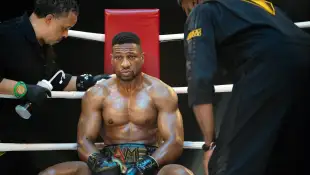 RECORD DATE NOT STATED CREED III, Jonathan Majors (center), 2023. ph: Eli Ade / MGM /Courtesy Everett Collection PUBLICA