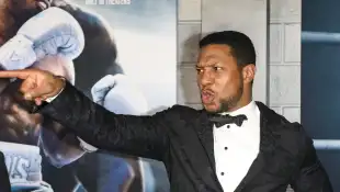 February 27, 2023, Los Angeles, California, USA: LOS ANGELS, CA - FEB 27, 2023: Jonathan Majors at the premiere of Creed