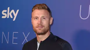 Freddie Flintoff at the SKY TV, Up Next Event at Tate Modern in London, England. Wednesday 12th February 2020. (James Warren/Photoshot)