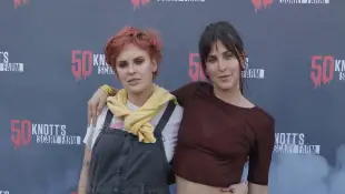 50th Anniversary Of Knott s Scary Farm - LA Tallulah Willis, Scout Willis, 50th Anniversary Of Knott s Scary Farm at Kno