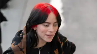 Celebrities at the Jimmy Kimmel Live! studios Featuring: Billie Eilish Where: Los Angeles, California, United States Whe