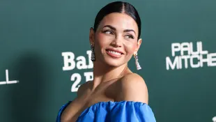 2023 Baby2Baby Gala - LA Jenna Dewan wearing Monique Lhuillier arrives at the 2023 Baby2Baby Gala Presented By Paul Mitc