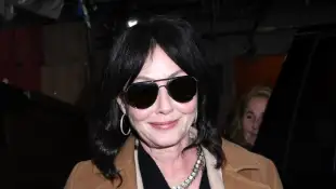 December 6, 2023, New York, New York, USA: Shannen Doherty visits LIVE with Kelly and Mark at ABC Studios in New York. N