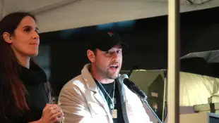 December 23, 2023, Tel Aviv, New York, USA: SCOOTER BRAUN speaks at Hostages Rally in Hostage Square in Tel Aviv,.Decemb