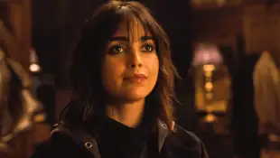 Melissa Barrera USA. Melissa Barrera in a scene from (C)Universal Pictures new film : Abigail (2024). Plot: After a grou