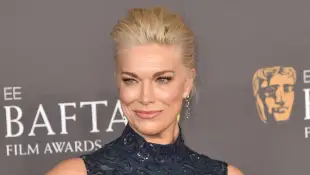 Hannah Waddingham attends the 2024 EE BAFTA Film Awards at the Royal Festival Hall in London, England. UK. Sunday 18th F