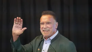 ARNOLD SCHWARZENEGGER at the AUSTRIAN WORLD SUMMIT 2024 under the motto Be Useful: Tools for a Healthy Planet taking pla