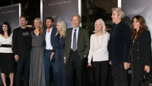 Clint Eastwood and family