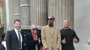 Jimmy Kimmel, Quincy Jones, Snoop Dogg and Dr. Dre