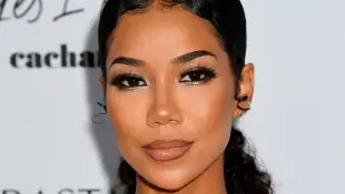 Jhené Aiko on the red carpet