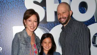 Jon Cryer and his family