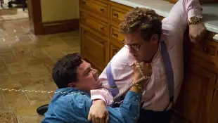 Leonardo DiCaprio and Jonah Hill in 'The Wolf Of Wall Street'