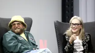 Jonah Hill and Meryl Streep