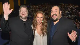 Guillermo del Toro, Kate del Castillo y Jorge R. Gutiérrez