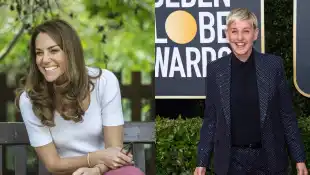 Kate Middleton and DeGeneres.