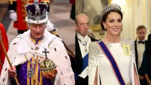King Charles and Princess Kate