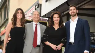 Lynda Carter and her family