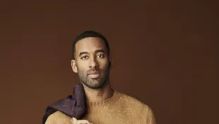 Matt James in a promotional image for season 25 of 'The Bachelor'