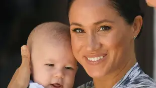 Duchess Meghan and baby Archie
