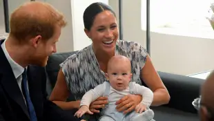 Meghan, Harry and Archie in Africa