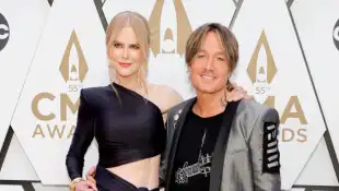 Nicole Kidman and Keith Urban at the CMA Awards 2021