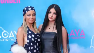 Nicole Richie with her daughter Kate