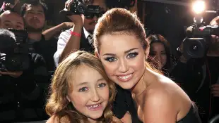 Noah Cyrus and Miley Cyrus