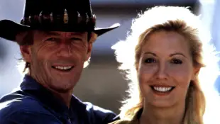 Paul Hogan and Linda Kozlowski